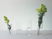이미지를 갤러리 뷰어에 로드 , Polycarbonate Cylinder Vase By FOYER Φ10×H60cm 7,255yen(FOB)/pcs