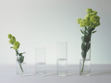 이미지를 갤러리 뷰어에 로드 , Polycarbonate Cylinder Vase By FOYER Φ10×H60cm  7,255yen(FOB)/pcs
