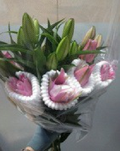 Load image into Gallery viewer, Lillum &quot;Diansa&quot; 80cm 5-6Flowers @875yen/pcs(FOB) 20pcs
